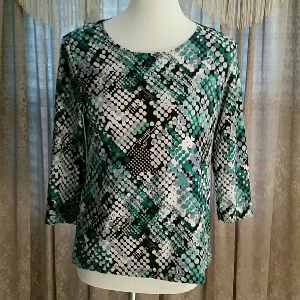 NEW Textured Multicolor Top